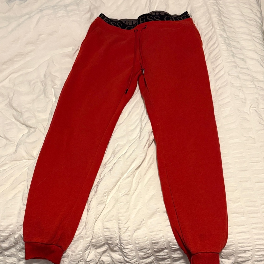 Guess Junior’s Red Sweatpants
